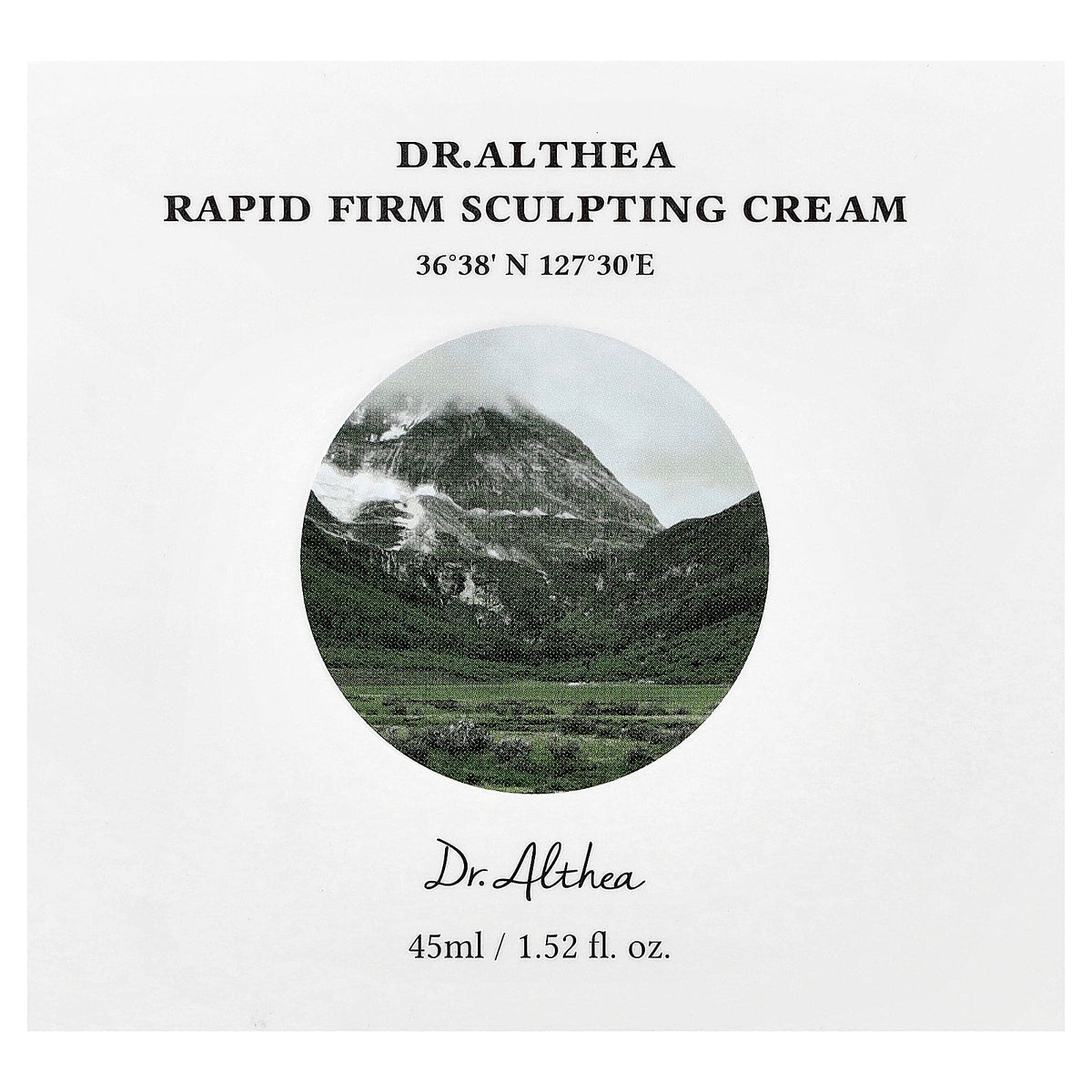 Dr. Althea, Rapid Firm Sculpting Cream, 1.52 fl oz (45 ml)