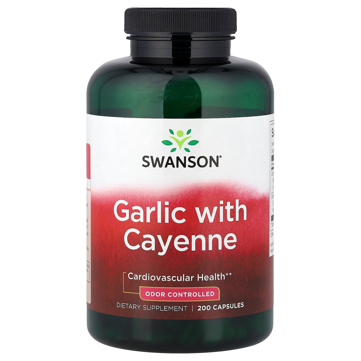 Swanson Vitamins, Garlic with Cayenne , 200 Capsules