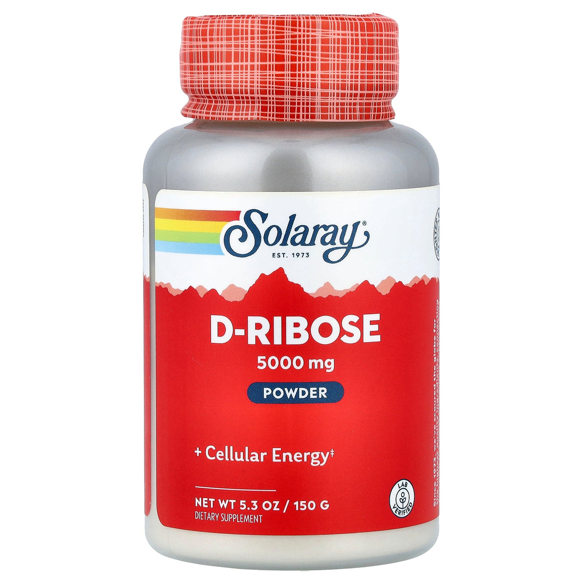 Solaray, D-Ribose Powder, 5.3 oz (150 g)