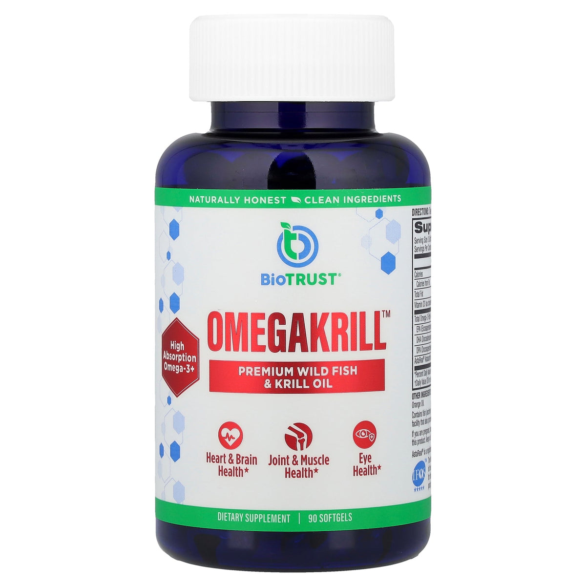 BioTRUST, OmegaKrill™, 90 Softgels