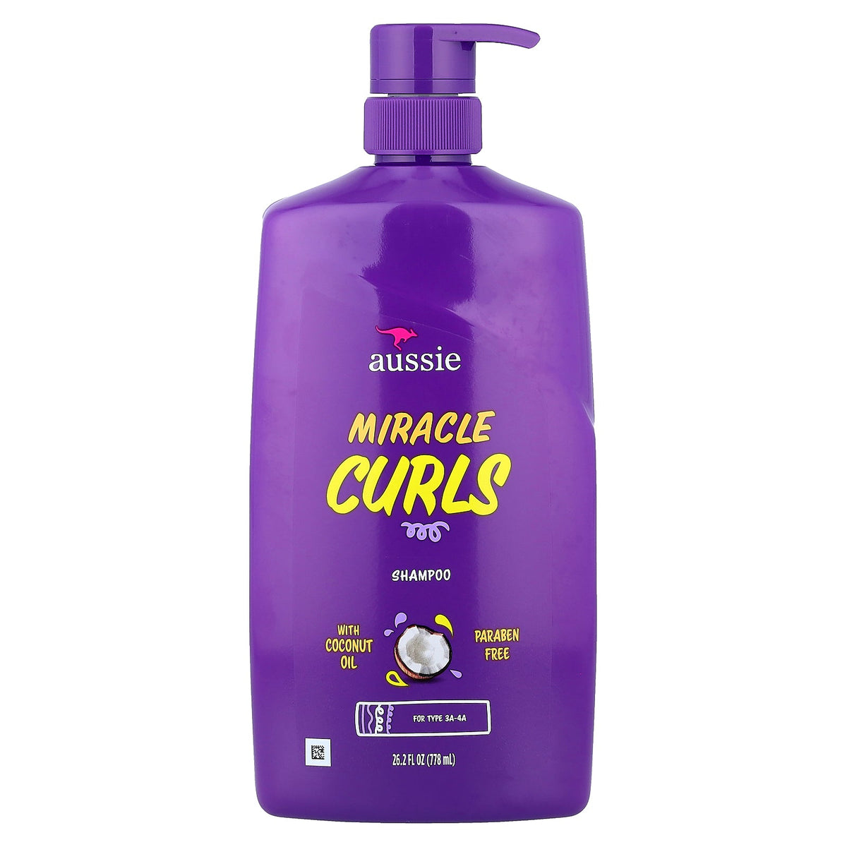Aussie, Miracle Curls, Shampoo with Coconut Oil, 26.2 fl oz (778 ml)
