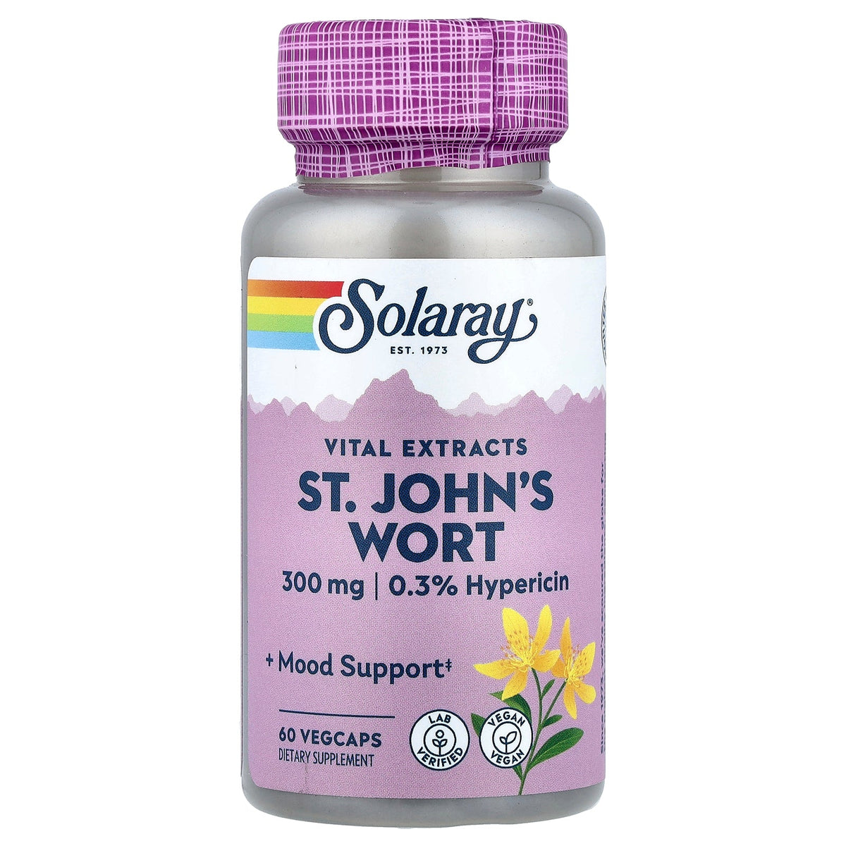 Solaray, Vital Extracts, St. John's Wort, 60 VegCaps
