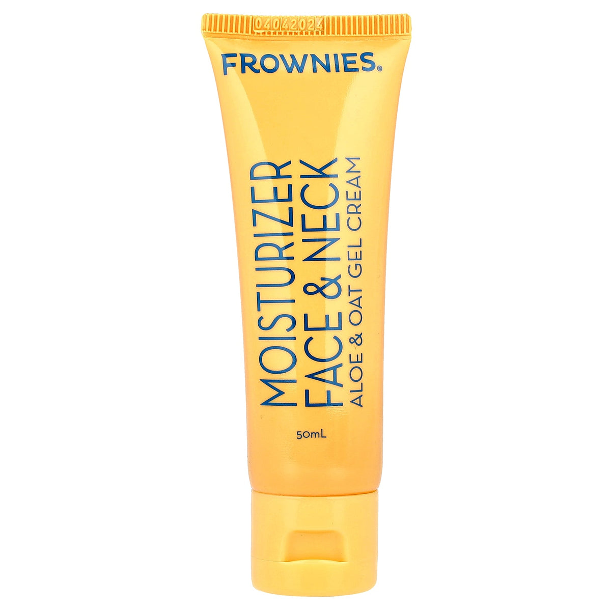 Frownies, Moisturizer, Face & Neck, Aloe & Oat Gel Cream, 50 ml