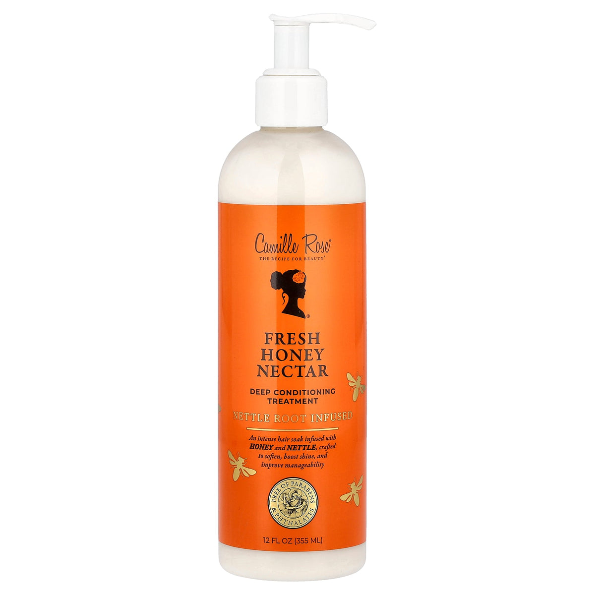 Camille Rose, Deep Conditioning Treatment, Fresh Honey Nectar, 12 fl oz (355 ml)