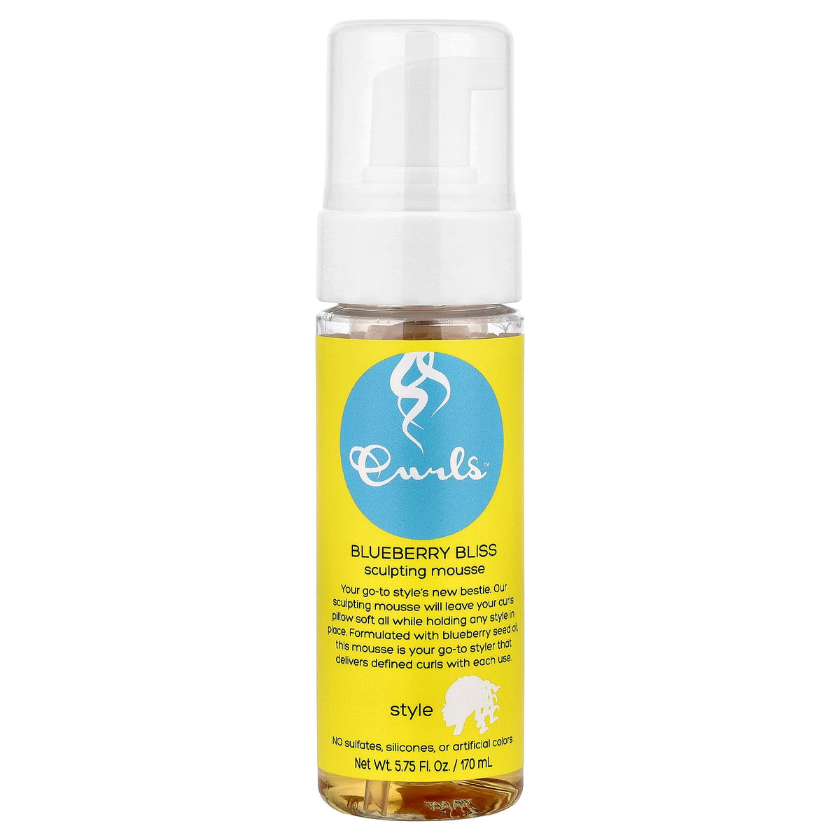 Curls, Blueberry Bliss, Sculpting Mousse, 5.75 fl oz (170 ml)