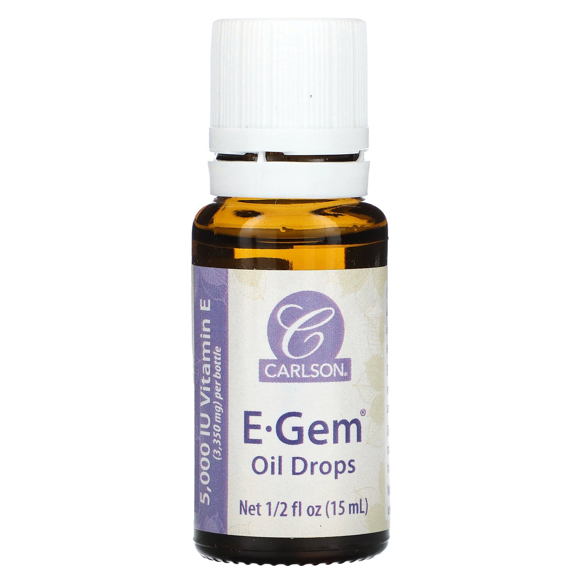 Carlson, E-Gem Oil Drops, 1/2 fl oz (15 ml)