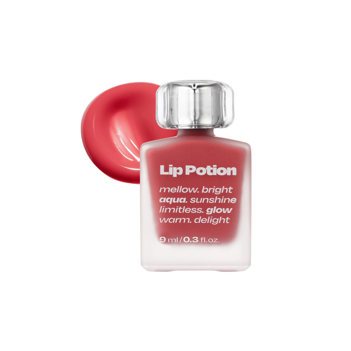 alternativestereo, Lip Potion Aqua Glow, No.3 Sugar Rose, 0.3 fl oz (9 ml)
