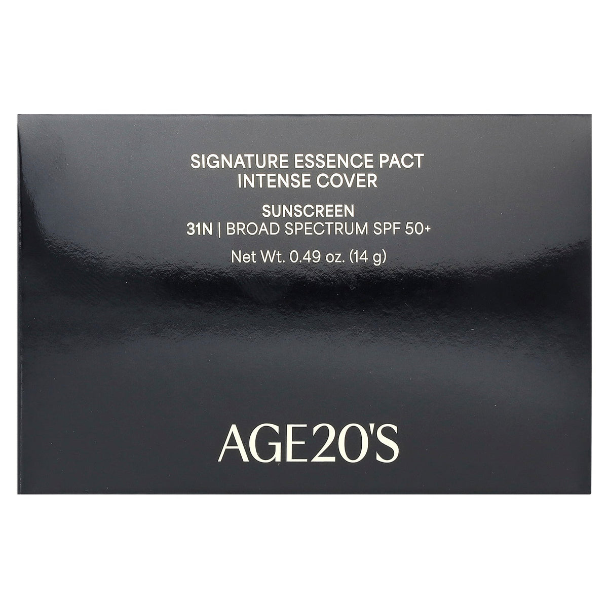 AGE20'S, Signature Essence Pact, Intense Cover, SPF 50+, 31N, 0.49 oz (14 g)