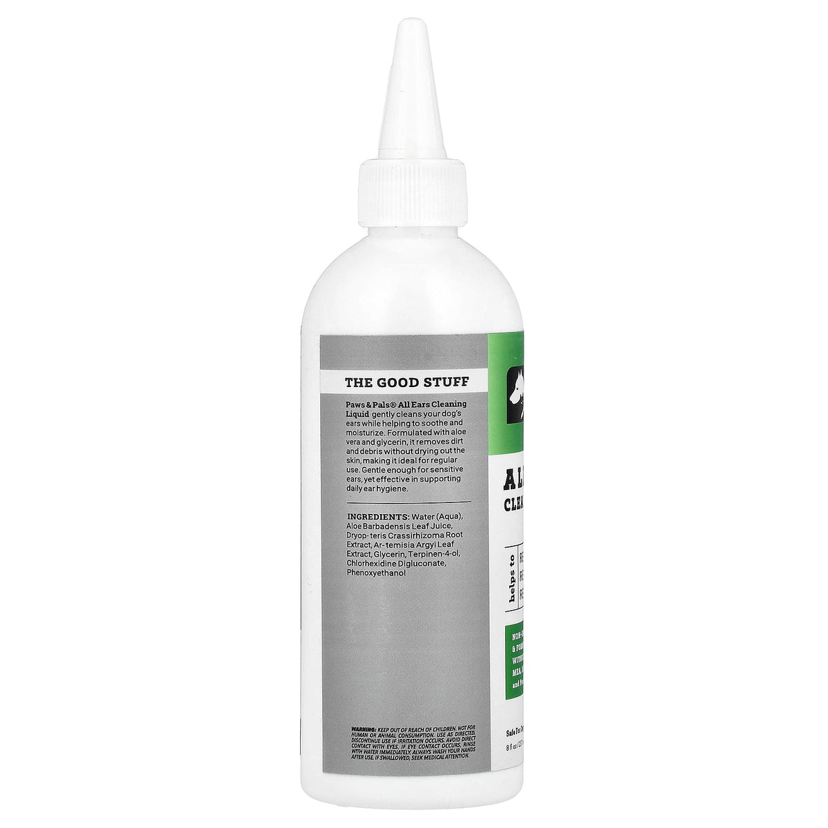 Paws & Pals, All Ears, Cleaning Liquid, 8 fl oz (237 ml)