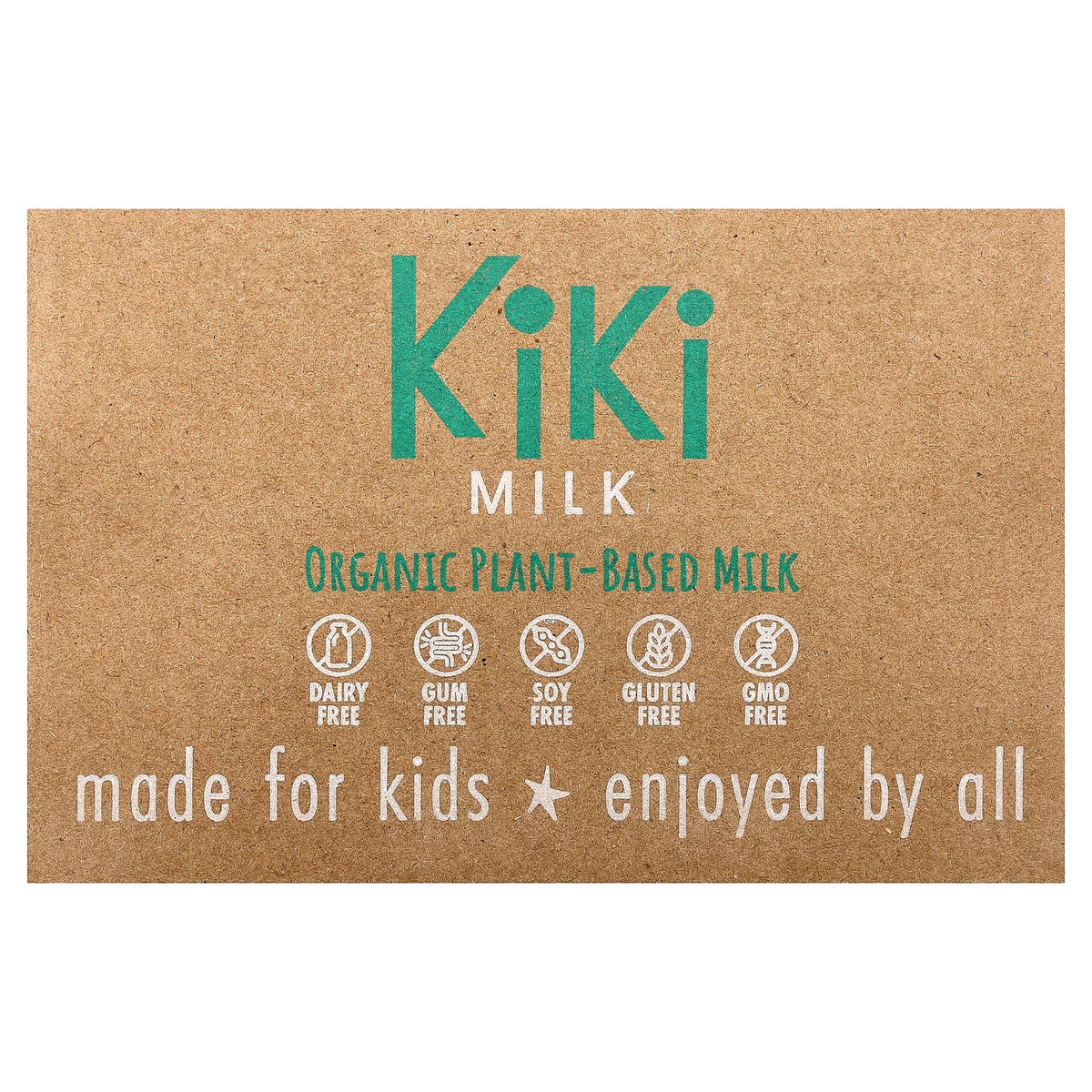 Kiki Milk, Organic Plant-Based Milk, Original, 12 Cartons, 8 fl oz (237 ml) Each