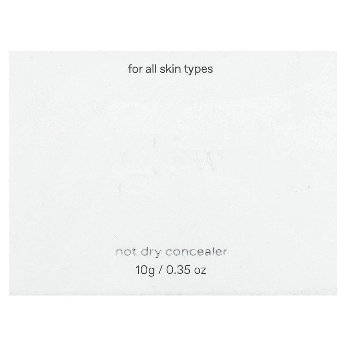 Glow, Not Dry Concealer, For All Skin Types, Light/Rosy Salmon, 0.35 oz (10 g)