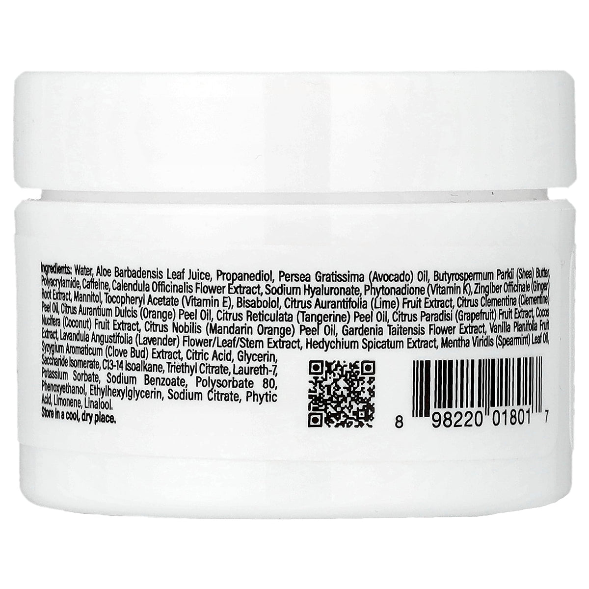 Mild By Nature, Soothing Caffeine Hyaluronic Acid Eye Gel, 1 oz (28 g)