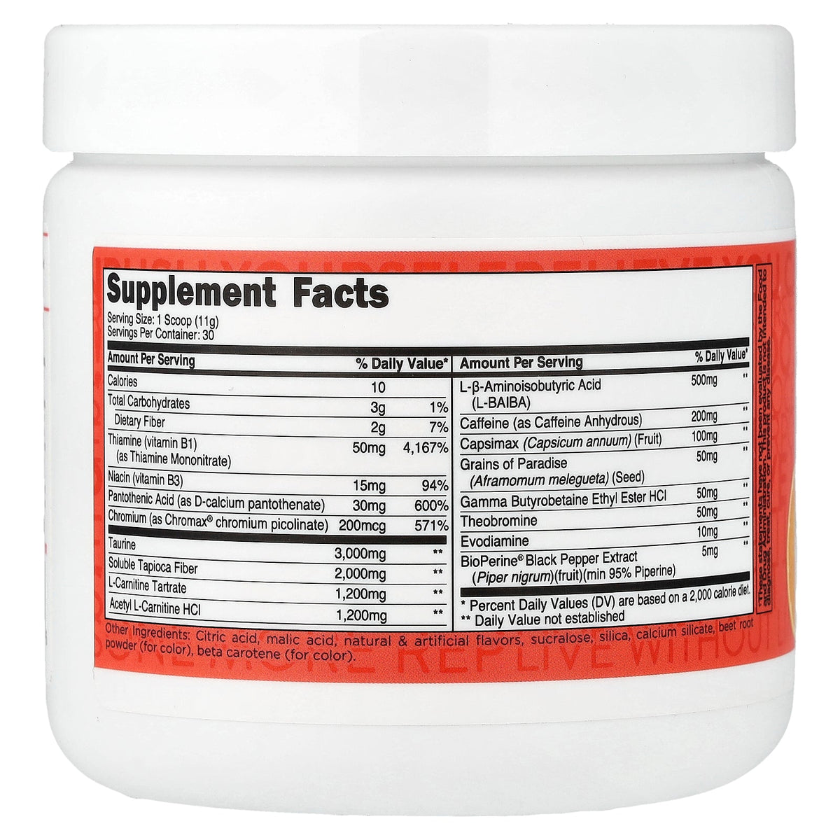 TransformHQ, Super Burner, Thermogenic Drink Mix, Strawberry Orange, 12.4 oz (346 g)