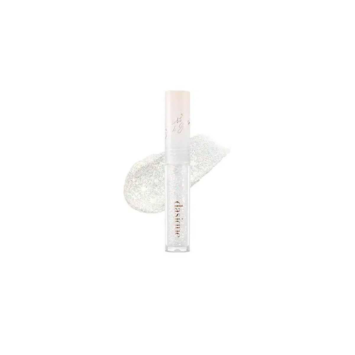 Dasique, Starlit Jewel Liquid Glitter, 01 Frozen Gold, 0.06 oz (1.8 g)