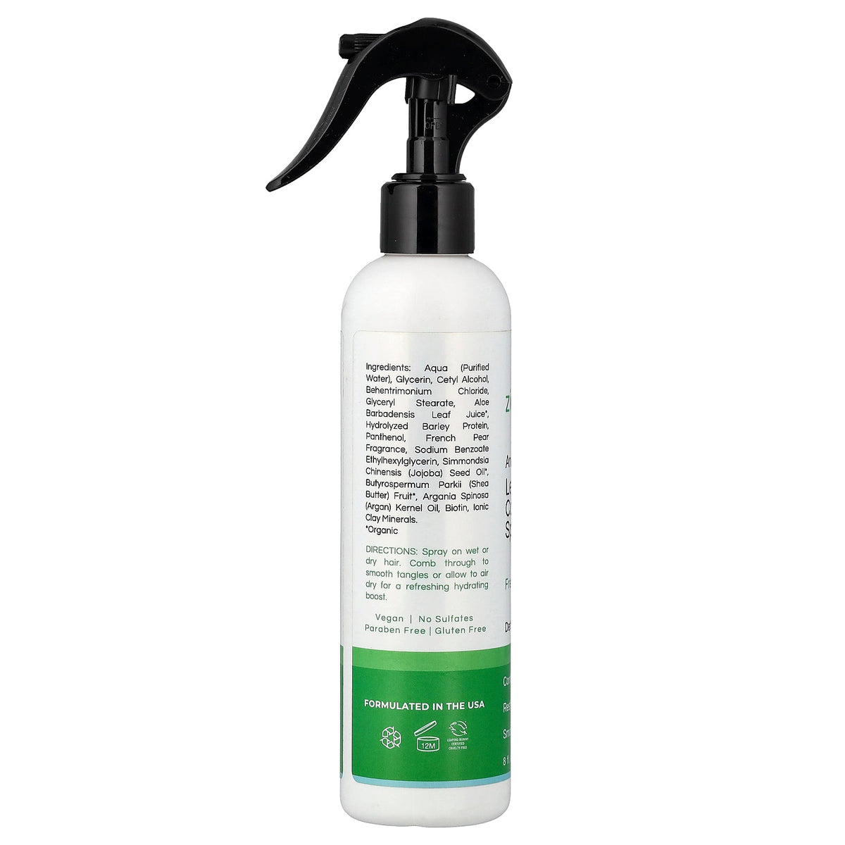 Zion Health, Ancient Minerals, Leave-in Conditioner Spray, French Pear, 8 fl oz (237 ml)