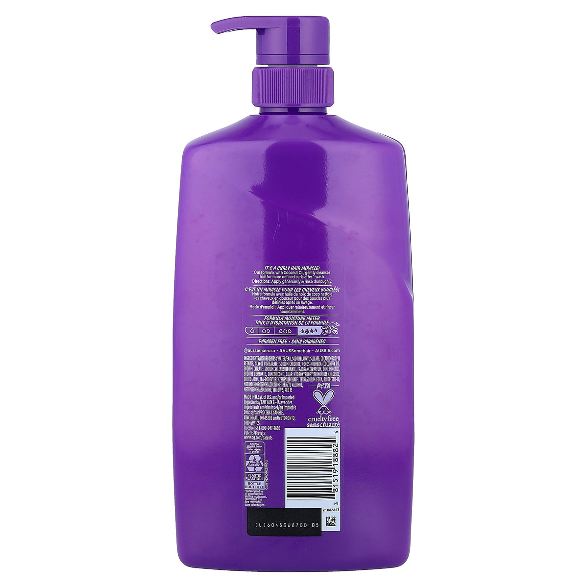 Aussie, Miracle Curls, Shampoo with Coconut Oil, 26.2 fl oz (778 ml)