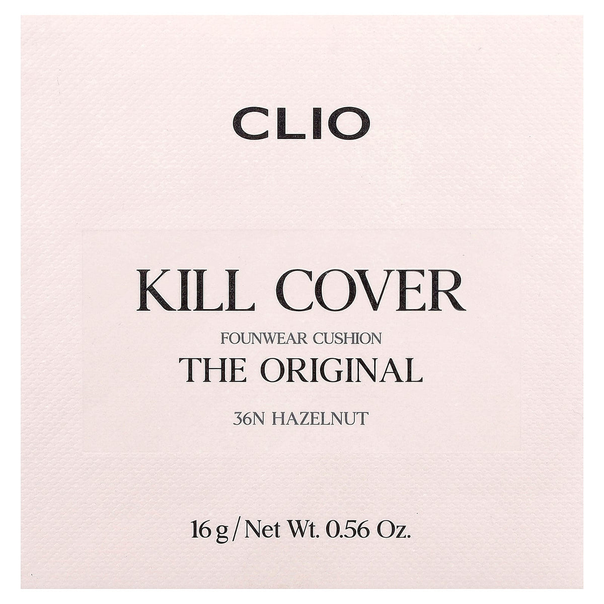 Clio, Kill Cover FounWear Cushion, 36N Hazelnut, 0.56 oz (16 g)