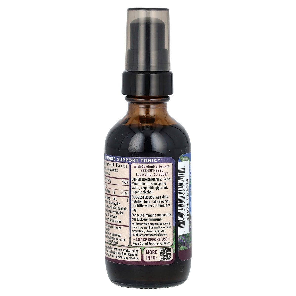 WishGarden Herbs, Daily™ Immune Builder, 2 fl oz (59 ml)
