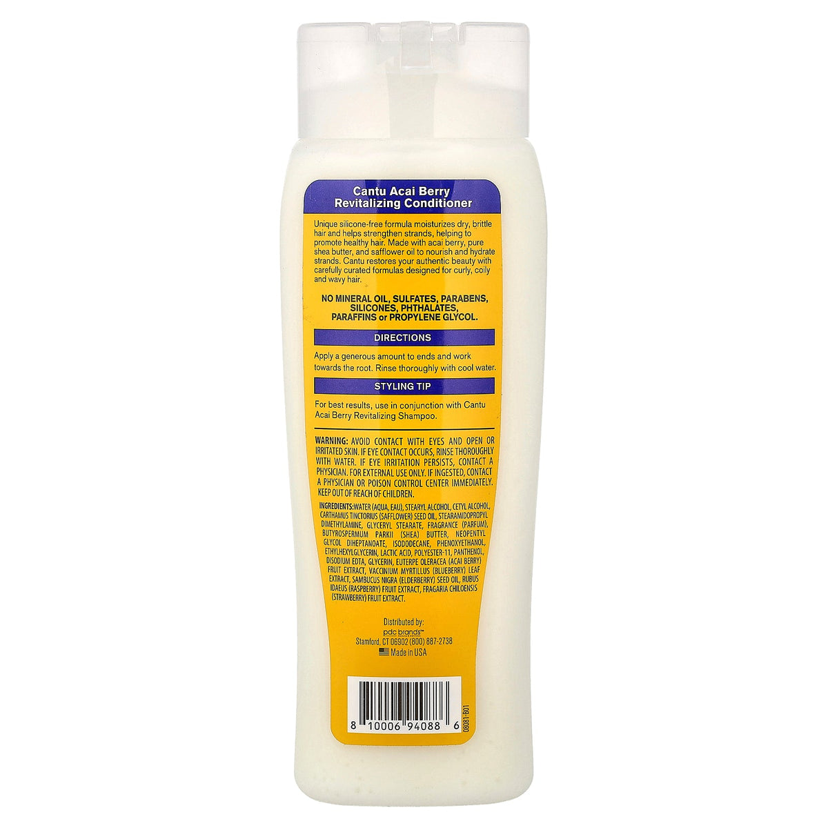 Cantu, Revitalizing Conditioner, Acai Berry , 13.5 fl oz (400 ml)
