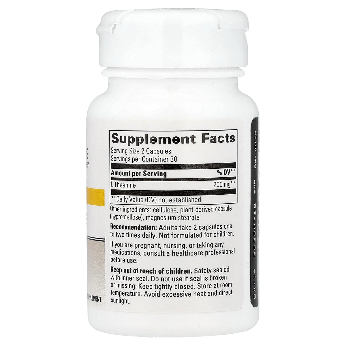 Integrative Therapeutics, L-Theanine, 60 Capsules (100 mg per Capsule)