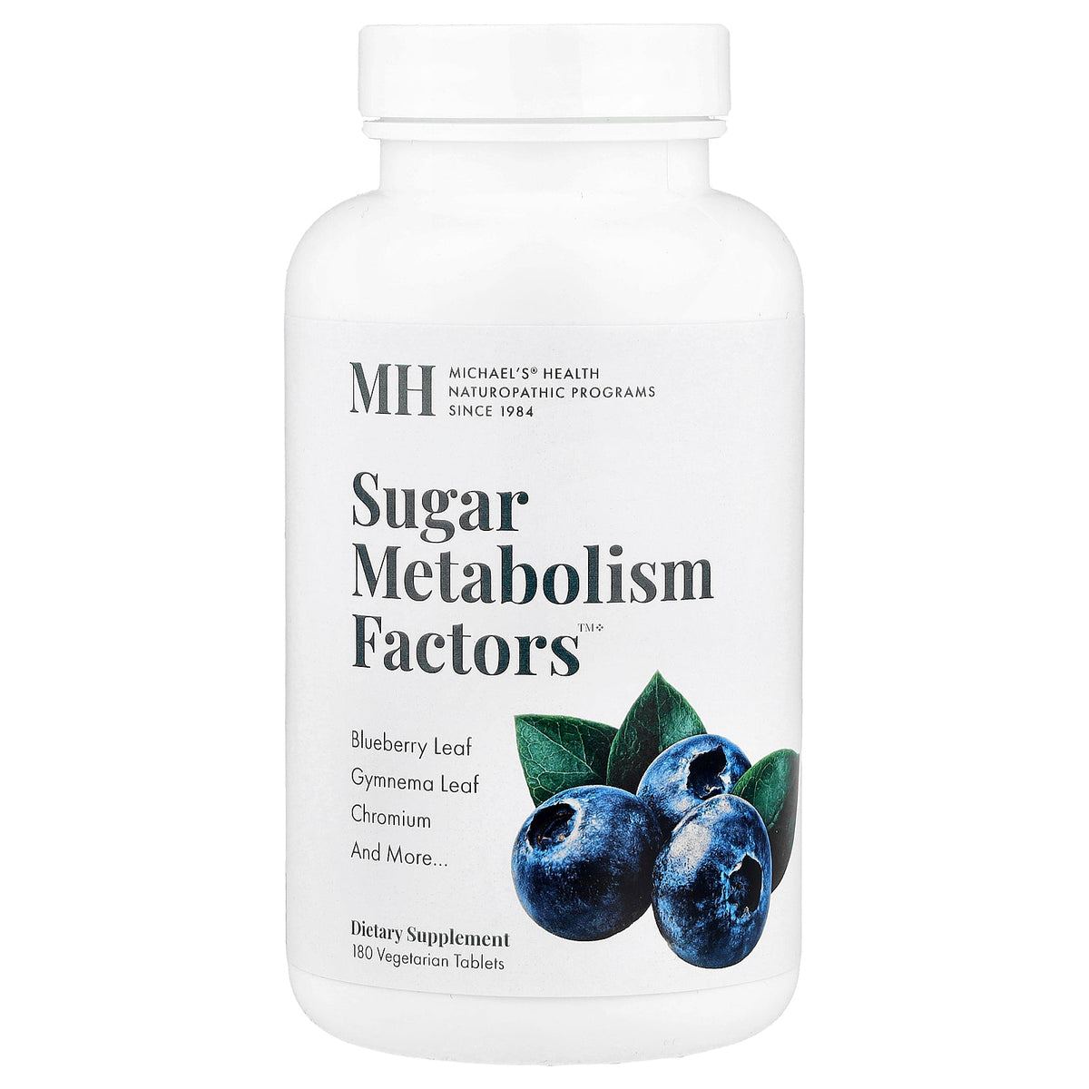 Michael's Health, Sugar Metabolism Factors™, 180 Vegetarian Tablets
