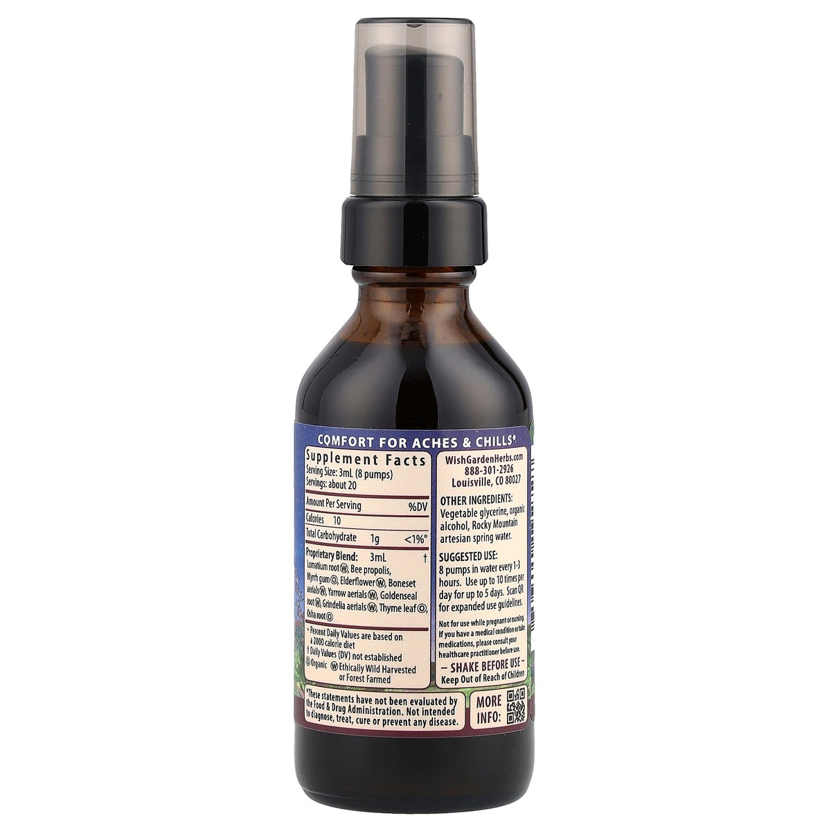 WishGarden Herbs, Serious™ V-Fighter, 2 fl oz (59 ml)