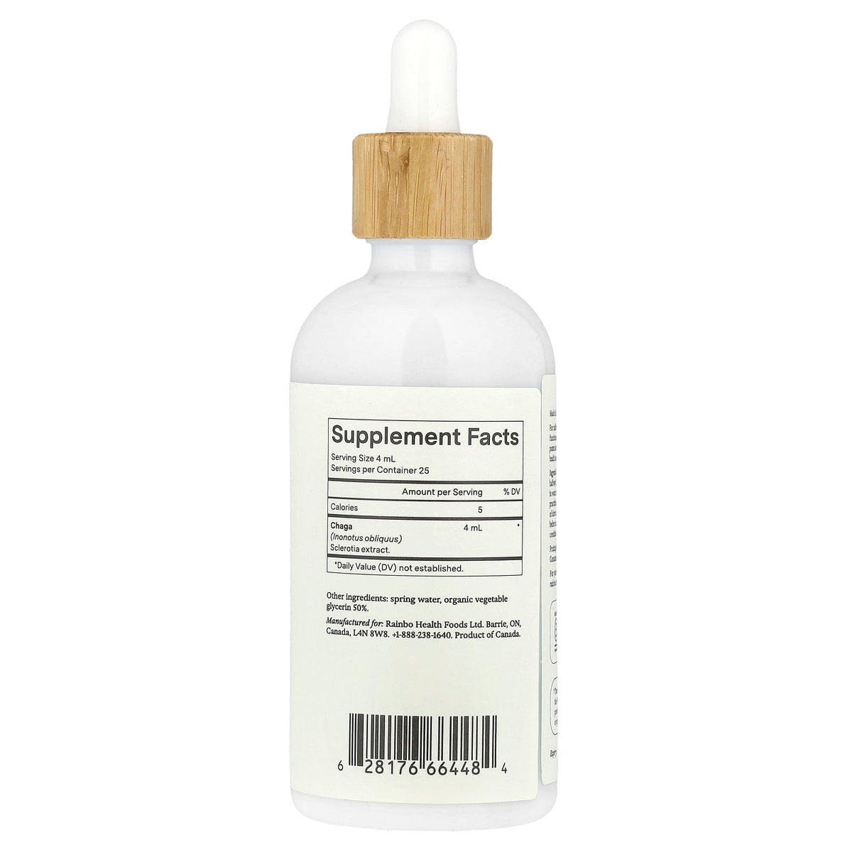 Rainbo, Chaga, Alcohol-Free, 3.4 fl oz (100 ml)