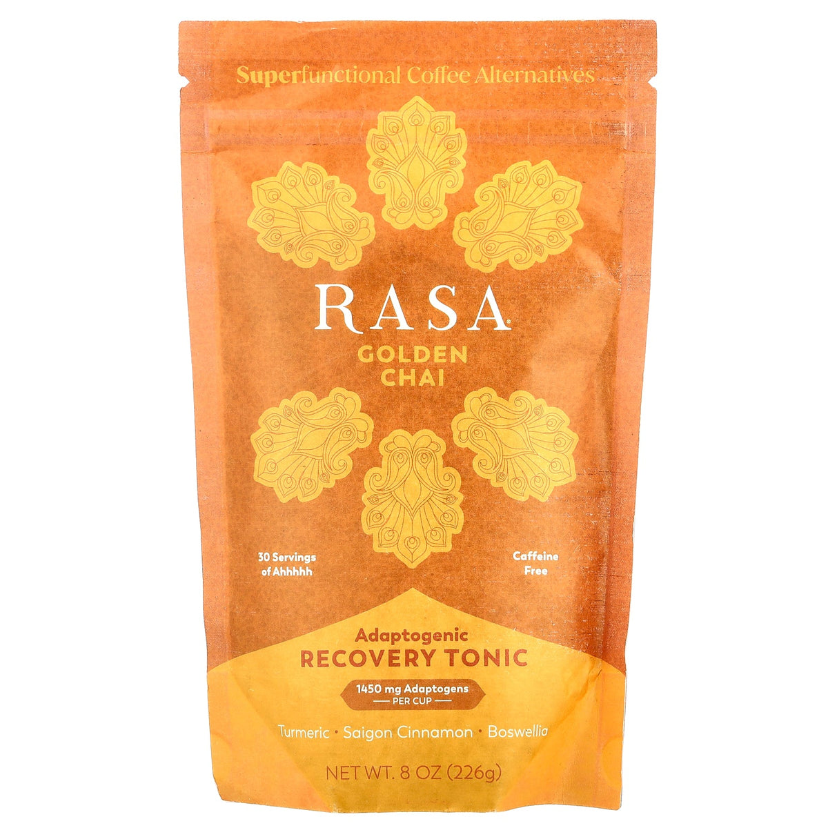 Rasa, Adaptogenic Recovery Tonic, Golden Chai, 8 oz (226 g)