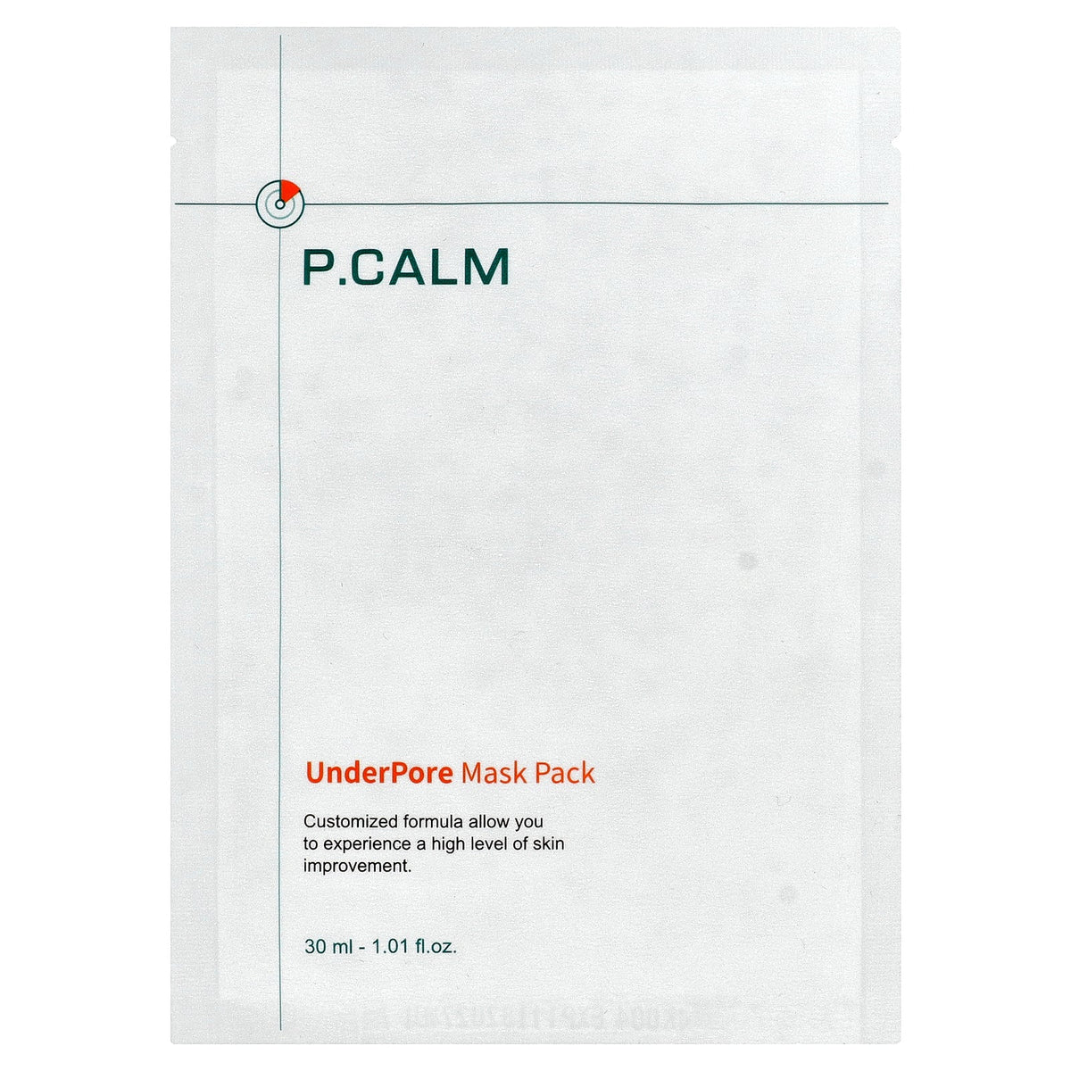 P.CALM, UnderPore Beauty Mask Pack, 1 Sheet, 1.01 fl oz (30 ml)