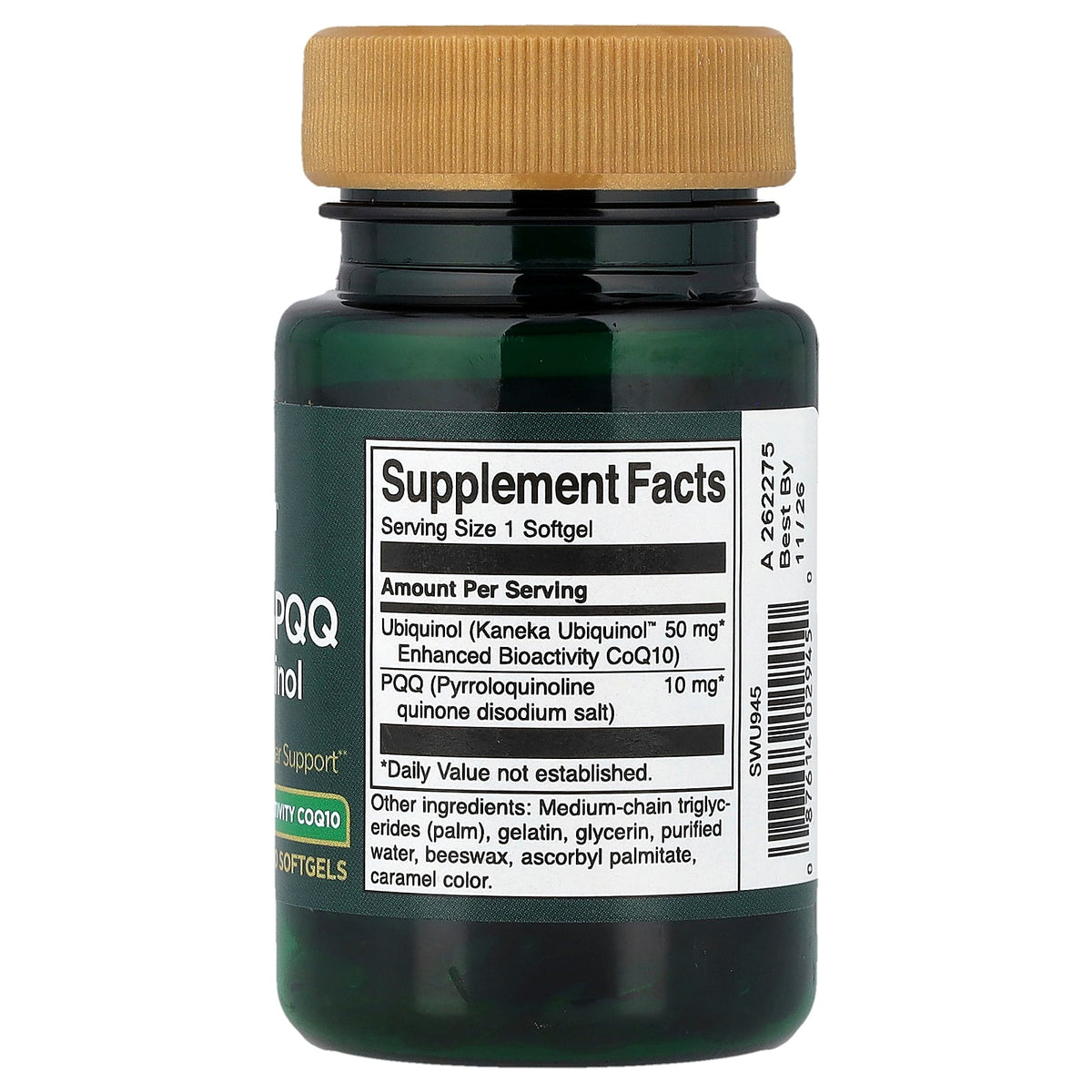 Swanson Vitamins, Enhanced PQQ with Ubiquinol, 30 Softgels