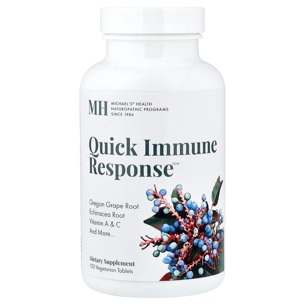 Michael's Health, Quick Immune Response™, 120 Vegetarian Tablets