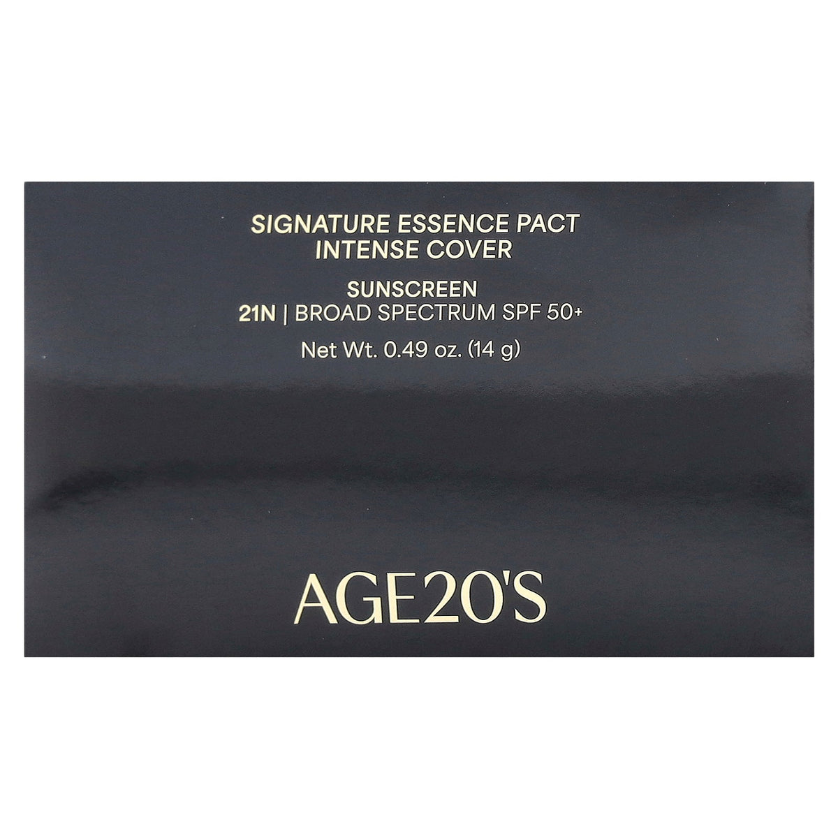 AGE20'S, Signature Essence Pact, Intense Cover, SPF 50+, 21N, 0.49 oz (14 g)