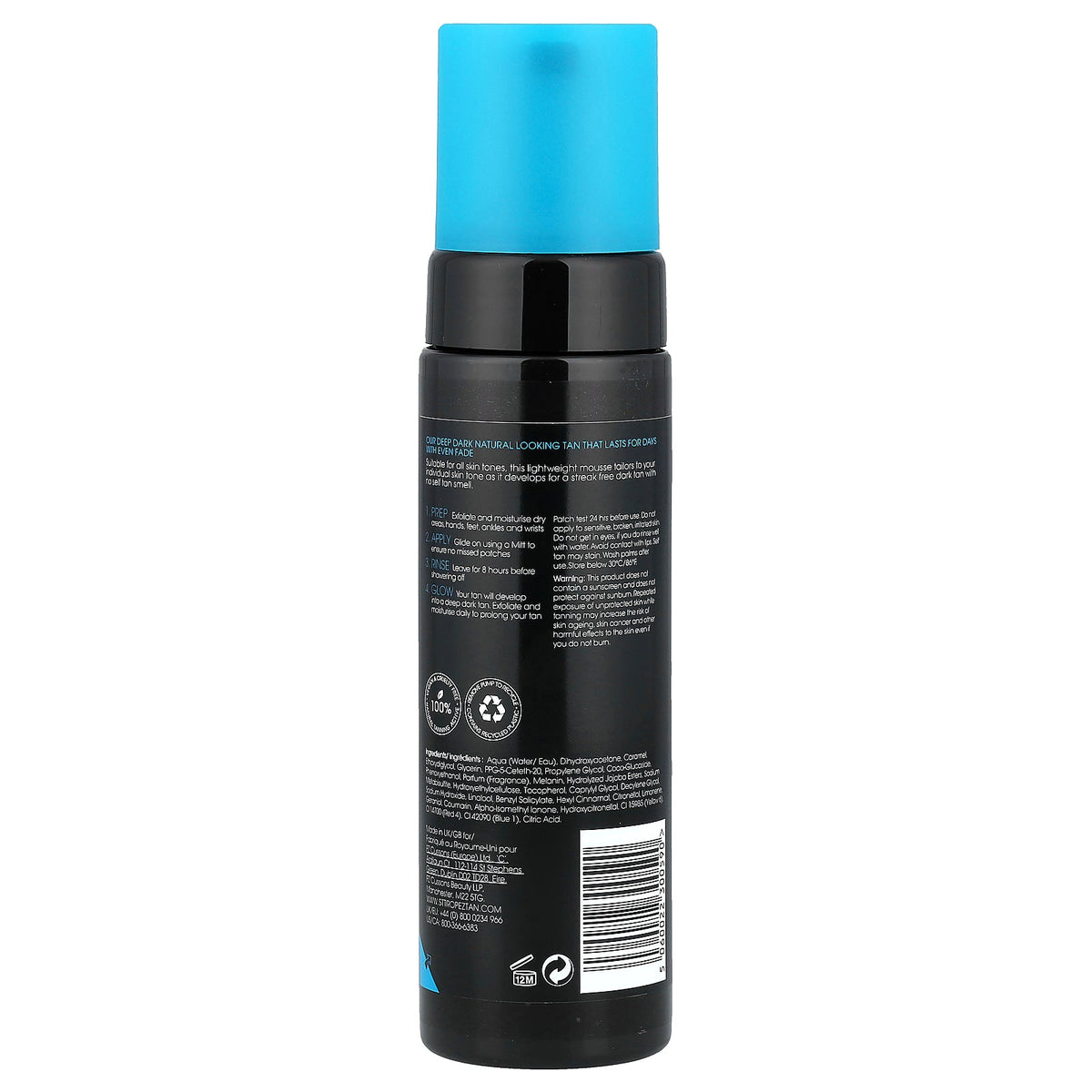 St. Tropez, Self Tan Bronzing Mousse, Dark, 6.7 fl oz (200 ml)