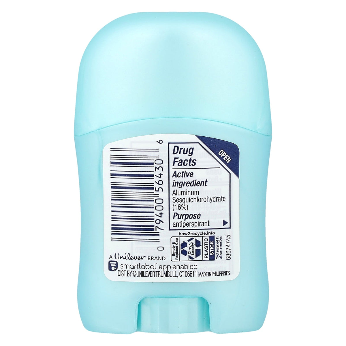 Degree, Advanced, 72H MotionSense®, Antiperspirant Deodorant, Shower Clean, 0.5 oz (14 g)