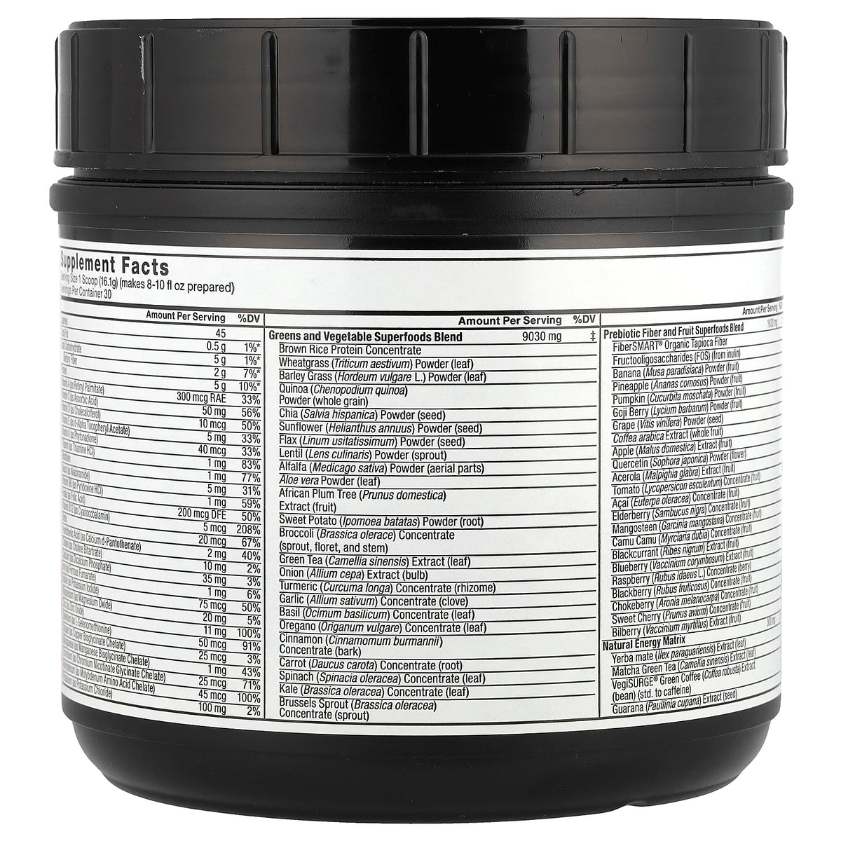 Force Factor, Smarter Greens™, Superfoods + Energy Powder, Lemon-Lime, 17 oz (483 g)