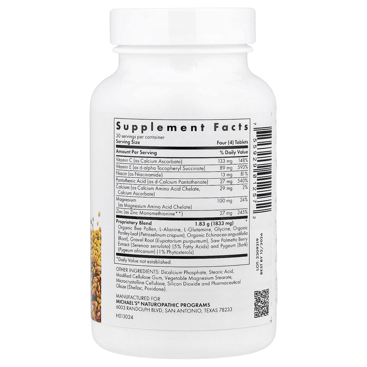 Michael's Health, Prostate Factors™, 120 Vegetarian Tablets