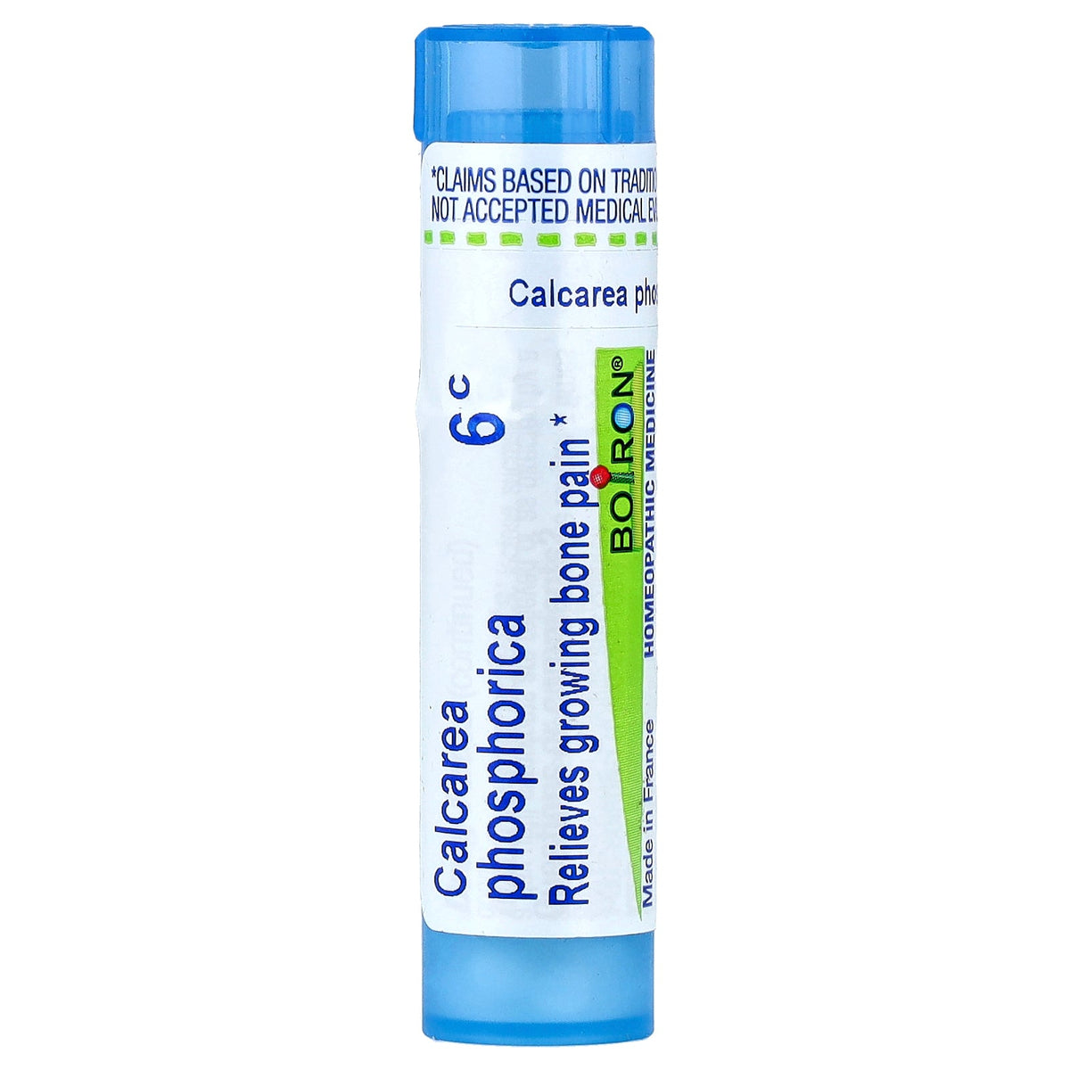 Boiron, Calcarea Phosphorica, 6C, Growing Pain Relief, Approx. 80 Pellets