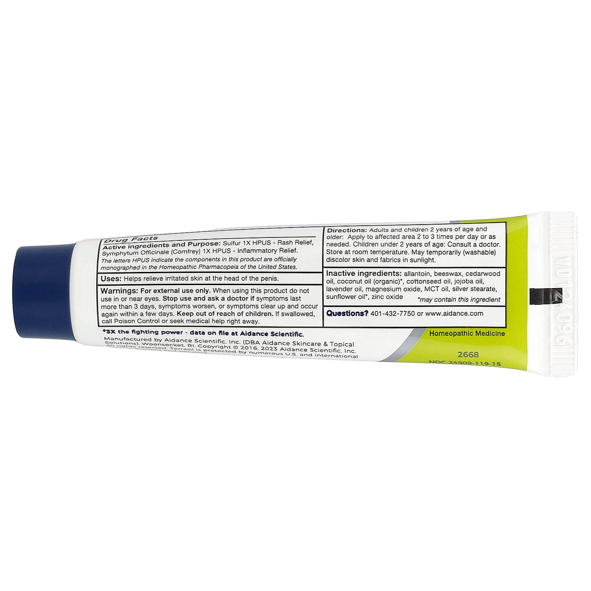 Terrasil, Balanitis Relief, 0.5 oz