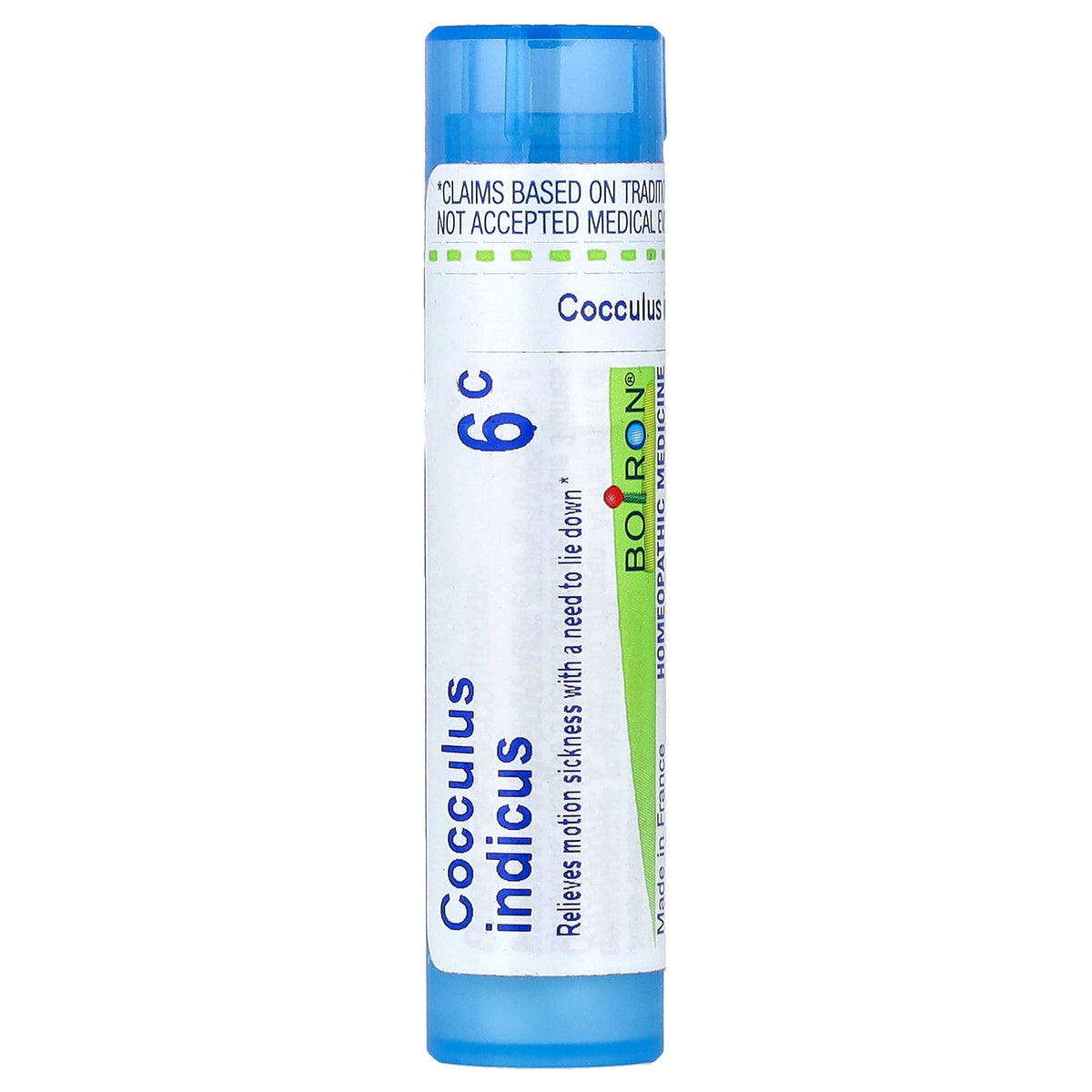 Boiron, Cocculus Indicus, 6C, Motion Sickness Relief, Approx 80 Pellets