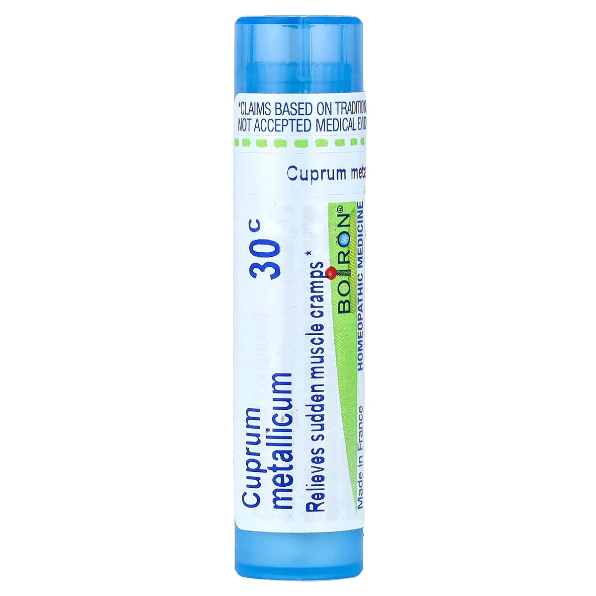 Boiron, Cuprum Metallicum, 30C, Muscle Cramp Relief, Approx. 80 Pellets