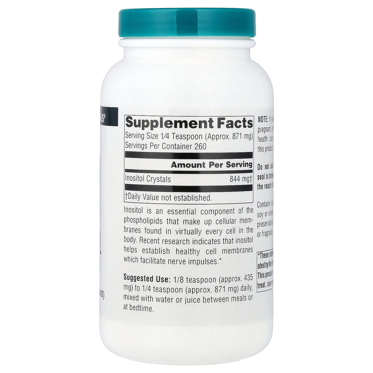 Source Naturals, Pure Inositol Crystals, 8 oz (226.8 g)