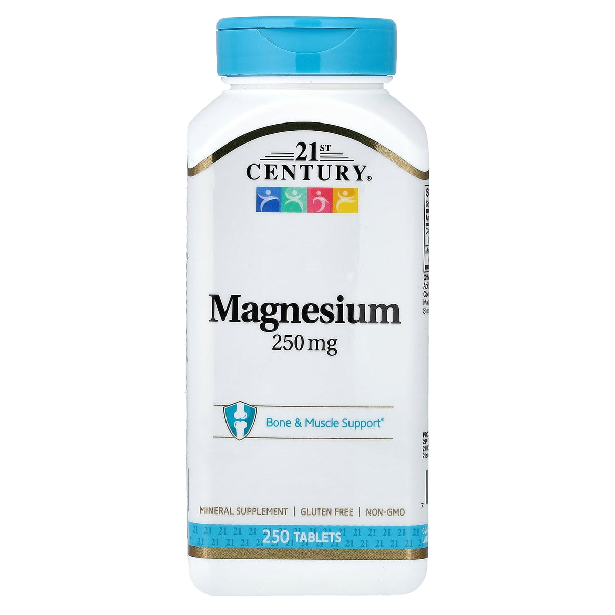 21st Century, Magnesium, 250 Tablets