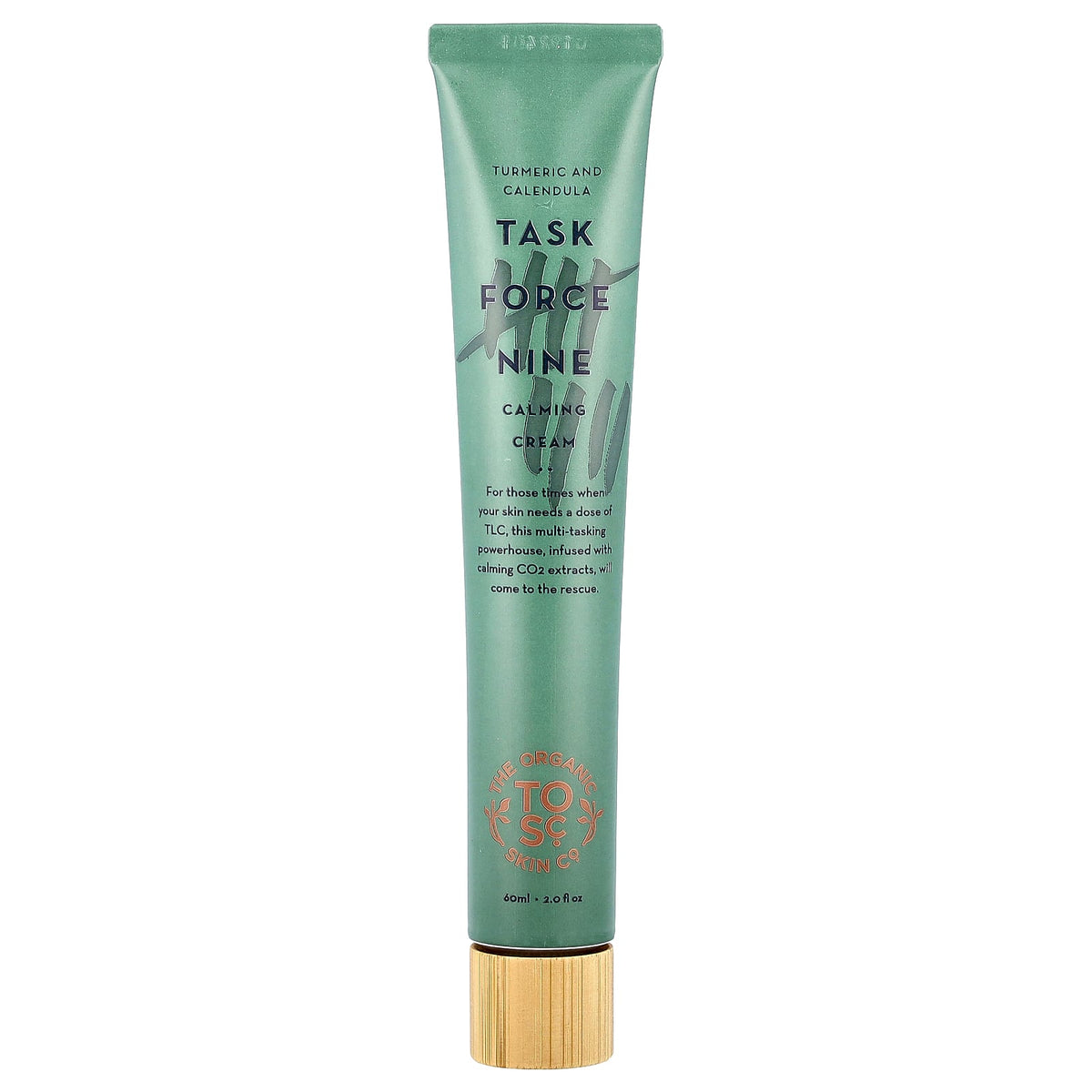 The Organic Skin Co., Task Force Nine, Calming Cream, 2 fl oz (60 ml)