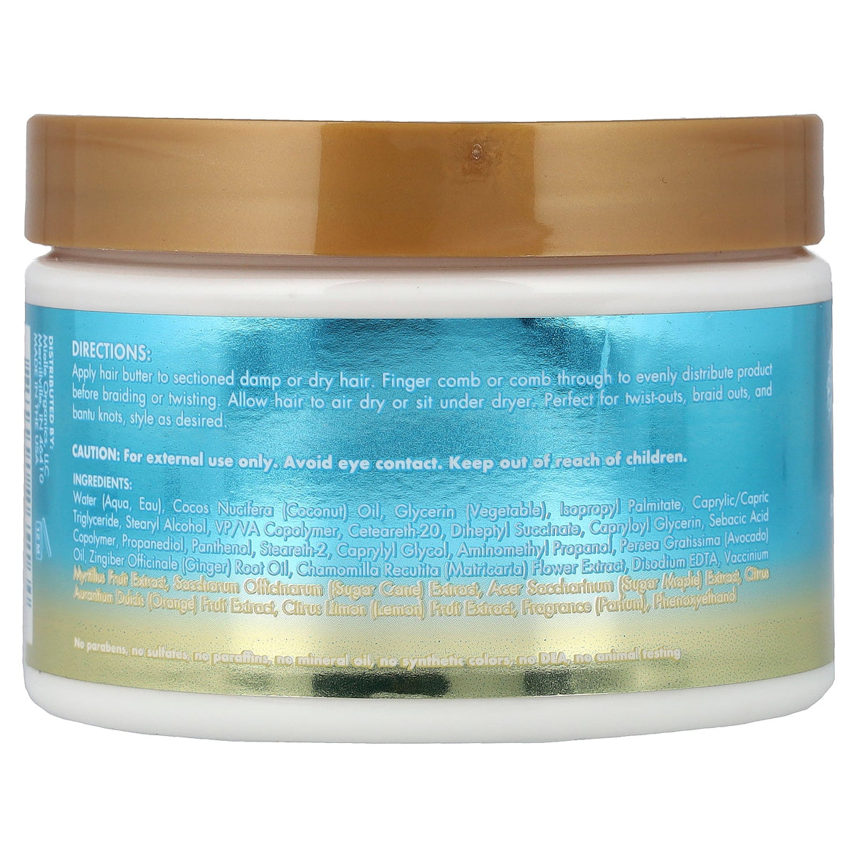 Mielle, Moisture RX™, Moisturizing Hair Butter, Hawaiian Ginger, 12 oz (340 g)