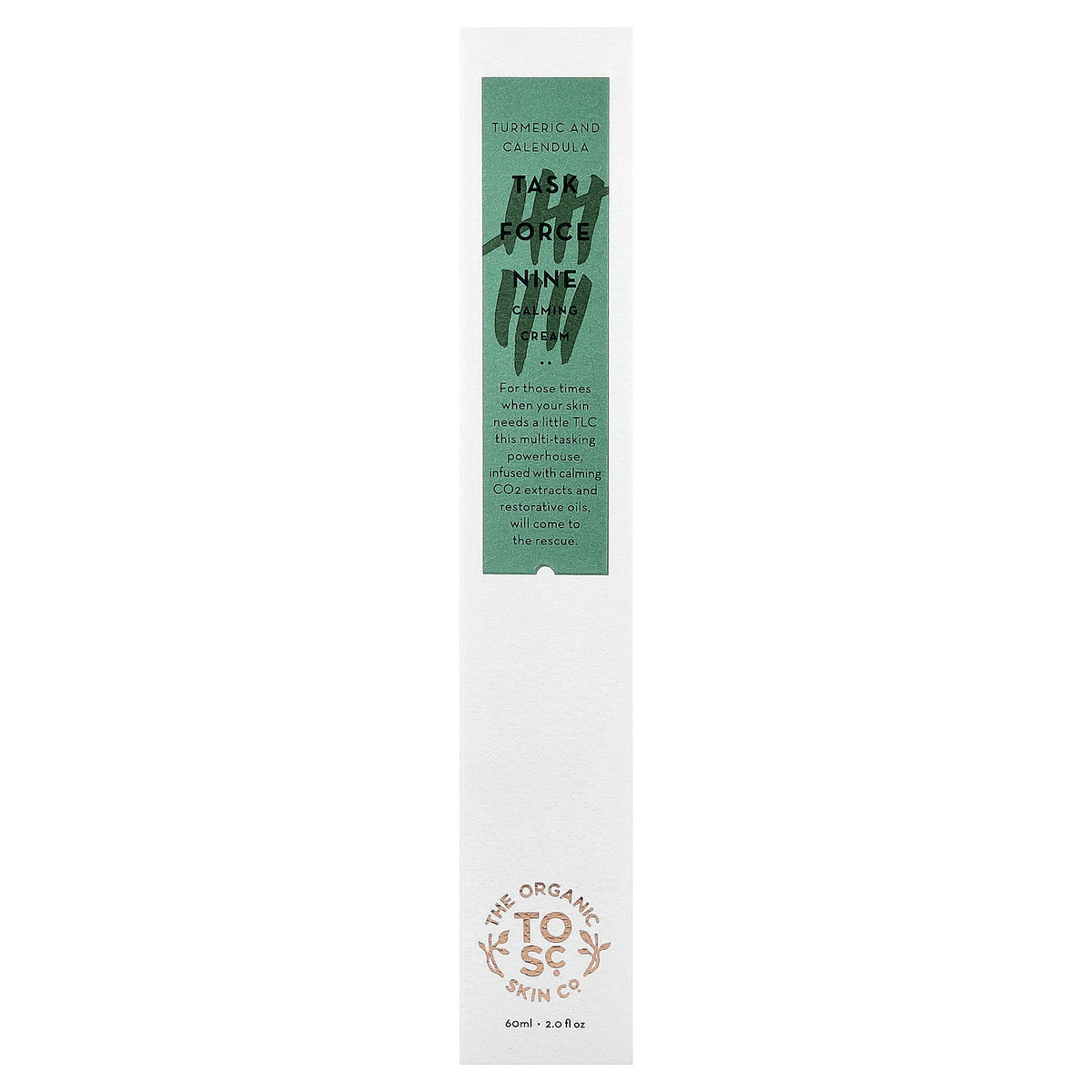 The Organic Skin Co., Task Force Nine, Calming Cream, 2 fl oz (60 ml)