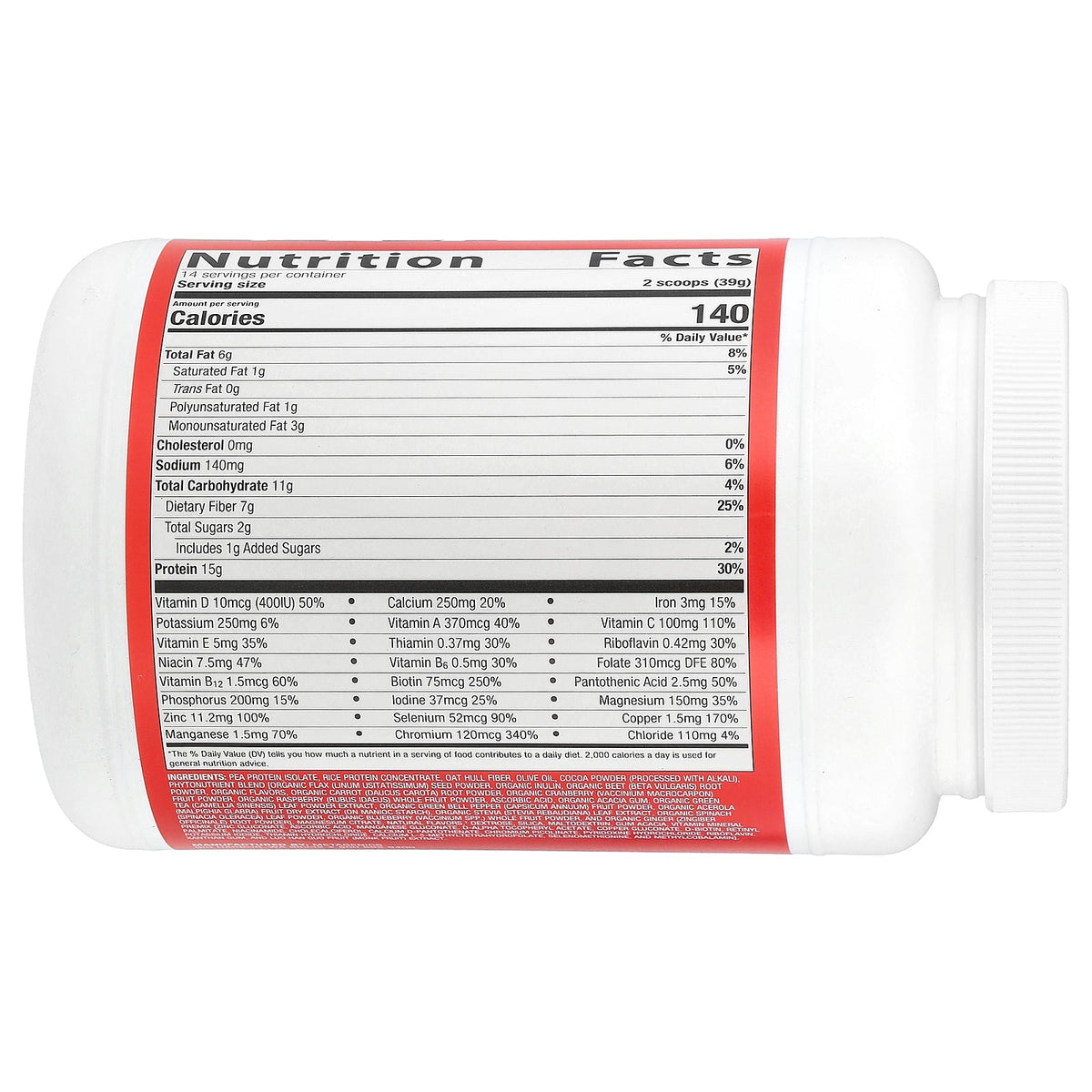 Metagenics, Power Nutrition Shake, Chocolate, 1 lb 3.26 oz (546 g)