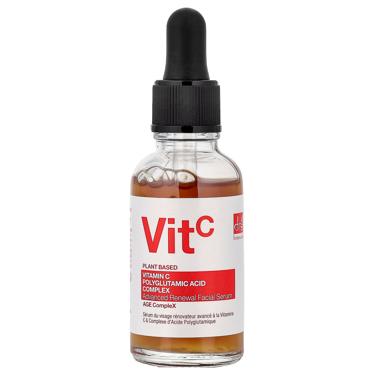 Dr. Botanicals, Vitamin C Polyglutamic Acid Complex, Advanced Renewal Facial Serum , 1.01 fl oz (30 ml)