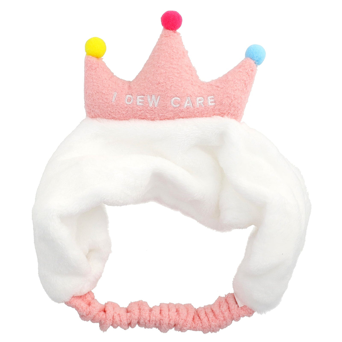 I Dew Care, Tiara Headband, Pink, 1 Headband