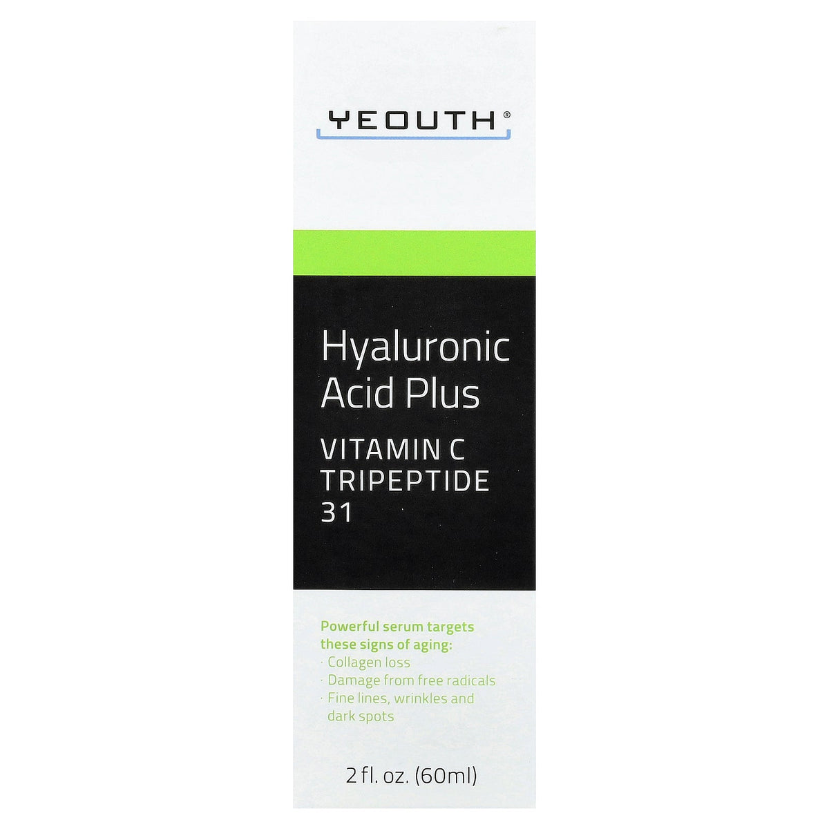 YEOUTH, Hyaluronic Acid Plus, 2 fl oz (60 ml)