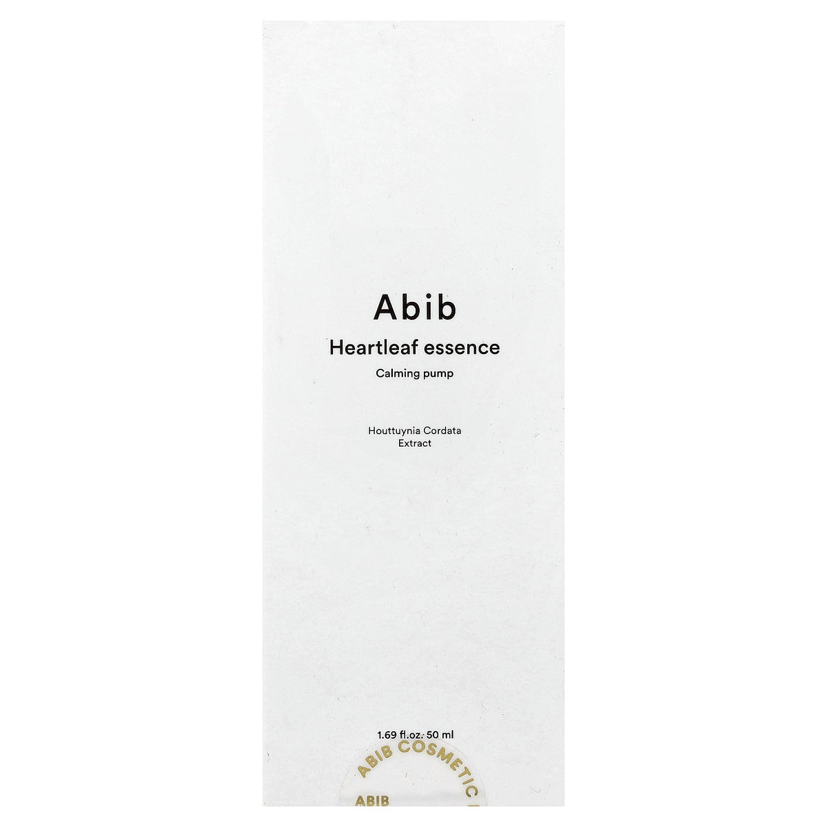 Abib, Heartleaf Essence, Calming Pump, 1.69 fl oz (50 ml)
